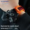 GWG-1000 Canvas Watchband Men For Casio G-SHOCK 5463 first generation GWG-1000GB-1A/4a Modified Nylon Watch Strap Bracelet