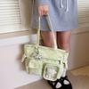 New Adorable Wing Cross Ita Rucksacks Y2K Spacious Rucksack Lolita Girls Transparent Rucksack  Outside School Carrier Trip Knapsack