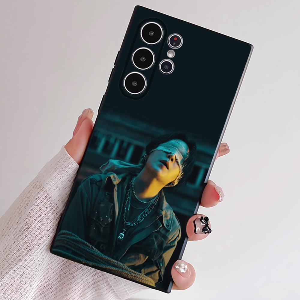 A-Agust D Yoongi S-Suga Phone Case For Samsung S Series S21 S22 S23 S24 S25 FE Plus Ultra TPU Soft To Skin-friendly Case