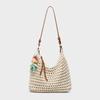 Handwoven Bag Women'S Leisure Commuter Shoulder Bag Seaside Vacation Messenger Beach Bag