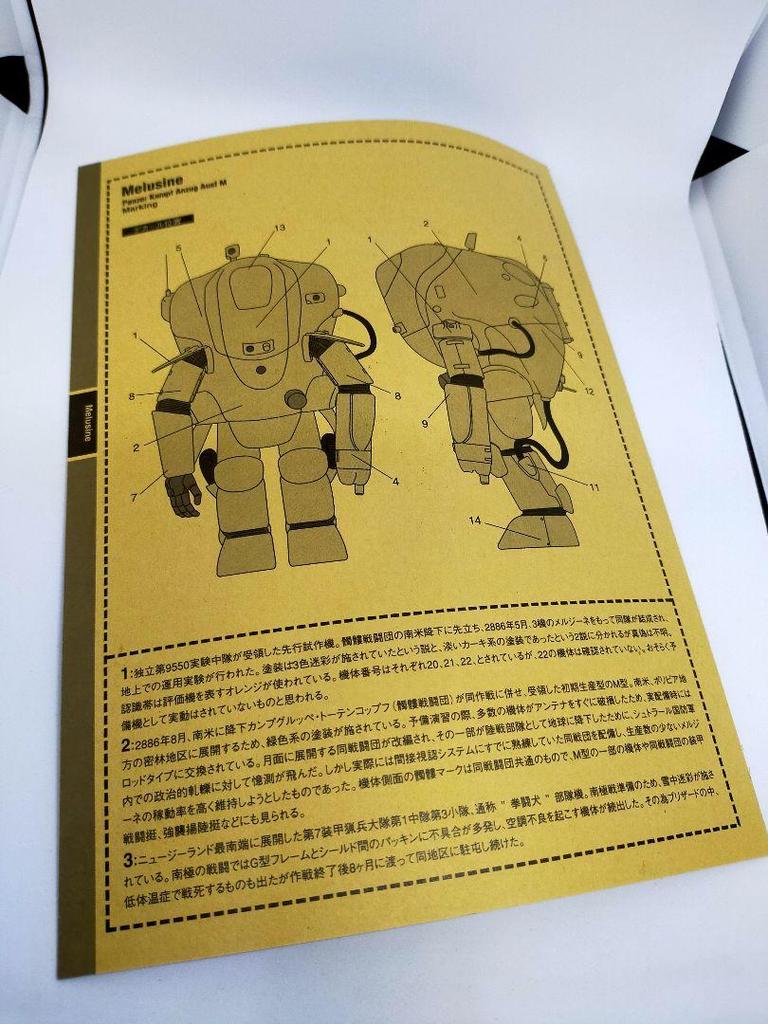 [USED] 1/6 Soft Vinyl Melusine P.K.A. Ausf.M Maschinen Krieger