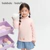 Balabala Kids' Thermal High-Collar Long Sleeve T-Shirt