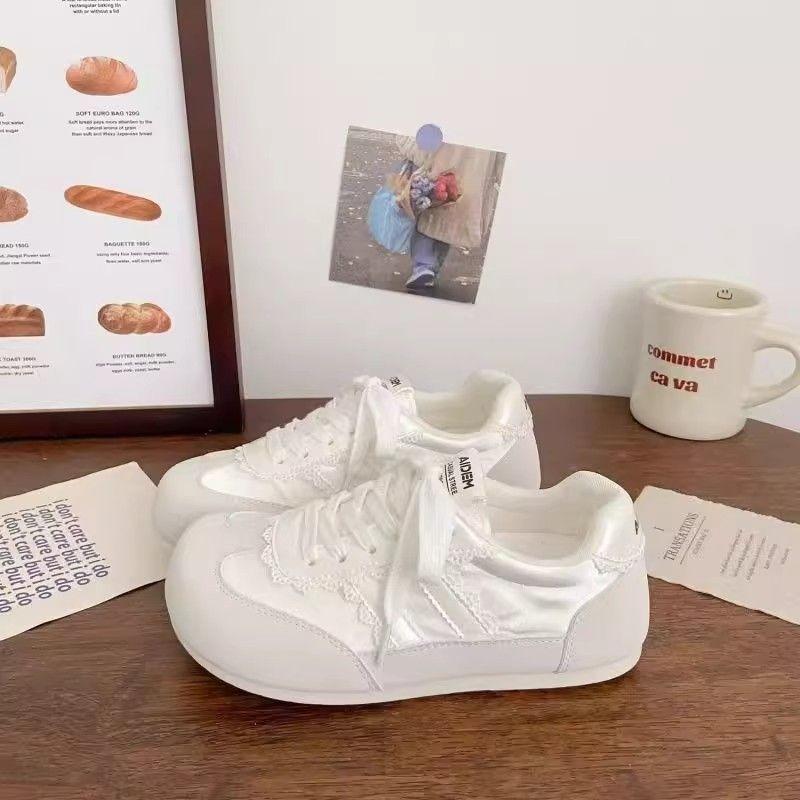 High-value Niche Sweet Casual Tablet Women's New Little White Shoes Women's Versatile Skirt