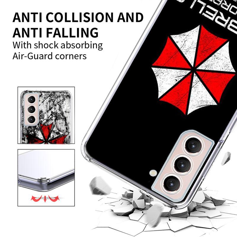 Umbrella Corporation Phone Case For Samsung A17 A56 A36 A26 A16 A55 A35 A25 A15 A05S Galaxy A71 A51 A41 A31 A21S A70 A50 A40 A30
