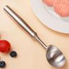 Stainless Steel Ice Cream Scoop Non Stick Ice Cream Spoon Multifunctional Ice Cream Scooper Dishwasher Safe for Cookie Ice Cream