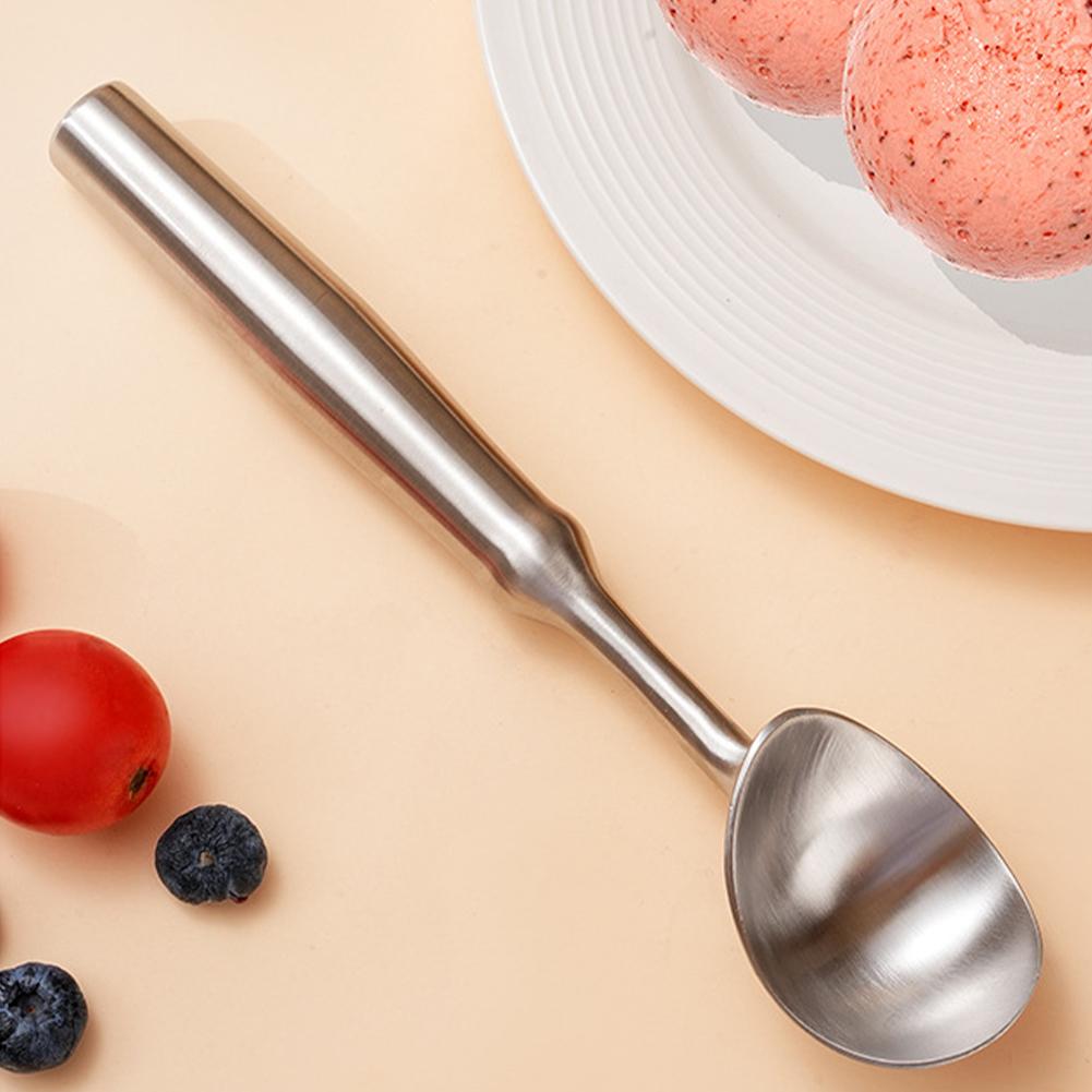 Stainless Steel Ice Cream Scoop Non Stick Ice Cream Spoon Multifunctional Ice Cream Scooper Dishwasher Safe for Cookie Ice Cream