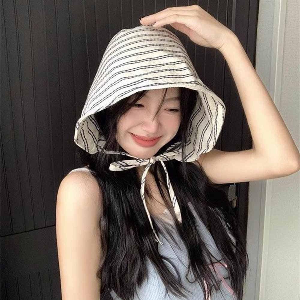 Large Brim Sun Protection Hat Wide Brim Sun Cap Fashionable Bucket Hat  Beach