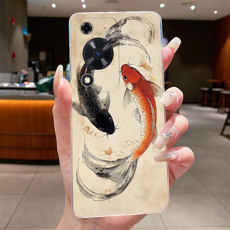 Casing For Huawei Nova Y63 Y72 Y72S Case Luxury Dragon Cute Cool Boys Girls Transparent Soft Silicone TPU Phone Cases Back Cover