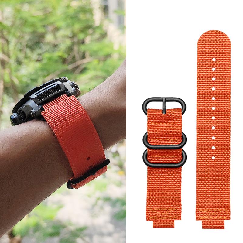

Nylon Watch Band Strap for Casio AE-1200 AE-1300 AE-1000W Modified nylon waterproof wristband Men s bracelet accessorie 18mm 18mm