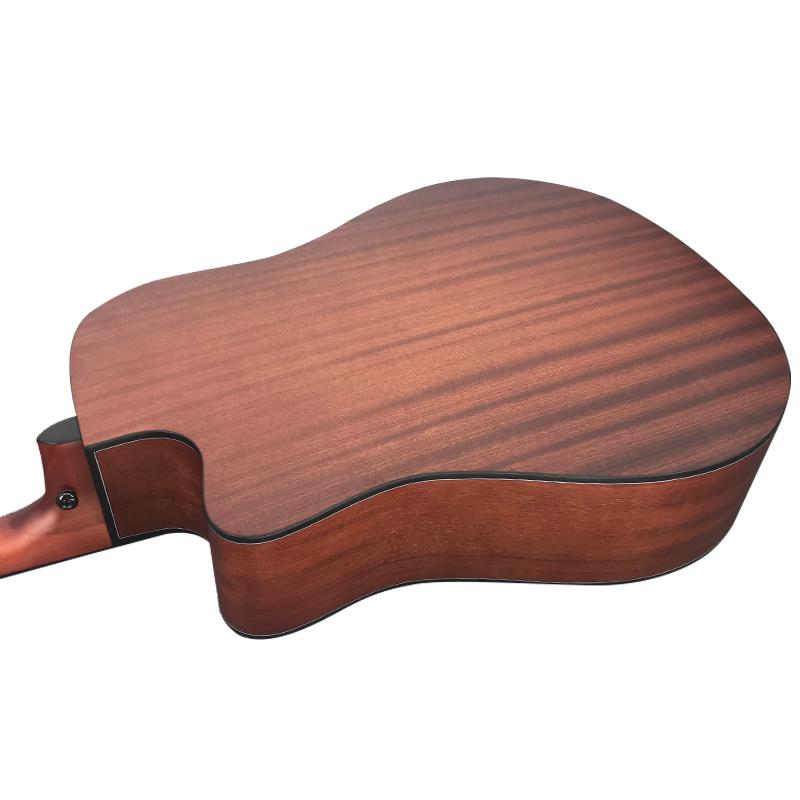 41 Inch Dreadnaught Acoustic Guitar Musical Instrument With Padding Bag
