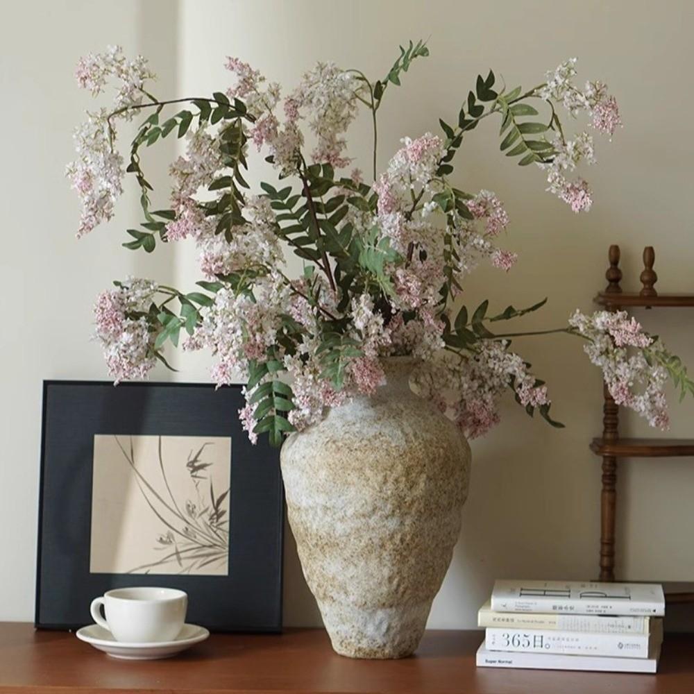 

Handmade Simulation Sophora 120cm Fake Flower Artificial Sophora Flower Outdoor Garden Decor фіолетовий