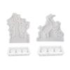 Silicone Resin Molds Candle Holder Molds Halloween Theme Craft Mold Silicone Candle Base Molds Perfect for Candle Holder
