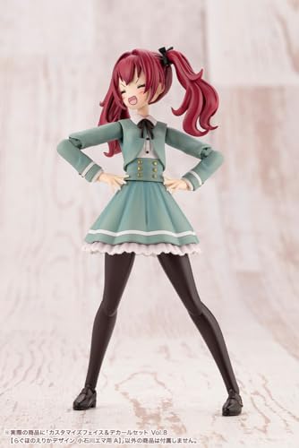 Custom Face & Decal Set Vol.8 for Koishikawa Emma A 1/10 Scale Model Kit - Designed by Ragho No Erika