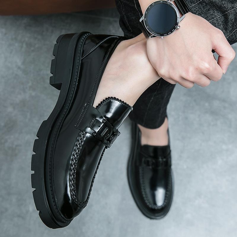 Fashion Shoes Men Casual Leather Business Shoes formal Dress Tenis De Hombre Moccasins Mokasin Tenis Caballero Designer fashion
