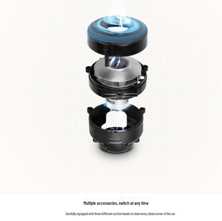High Power Wet/Dry Car & Home Vacuum Cleaner with Strong Suction