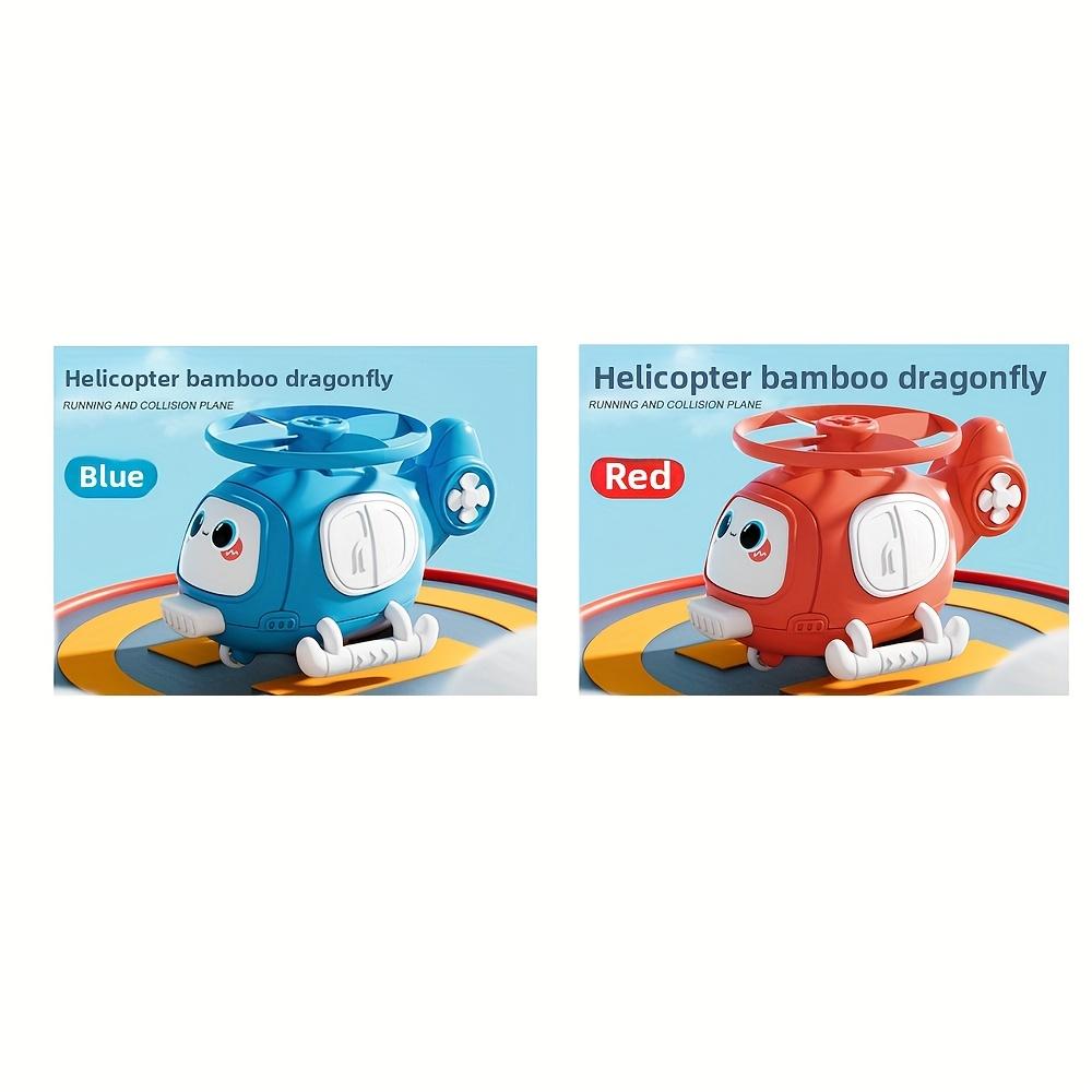 Barnesnurrende treghetsleke Utendørs Fly Helikopter, Perfekt Bursdagsgave til Gutter og Jenter, Jule-Halloween-gave, Helikopterleke,
