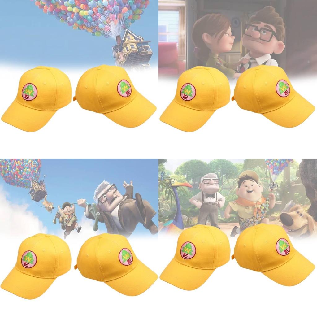 Up Russell Cosplay Baseball Cap With Cotton Material For Anime Fans