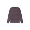 We11done Ss25 High Street Style Logo Striped Letter Embroidered Long Sleeve Spring Autumn T-Shirt Unisex T-Shirt WD-TT0-25-737-U-BK