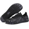  Quick-Dry Water Shoes for Diving, Lightweight Breathable Unisex, Indoor/Outdoor Running, Yoga, Water Adventures, Beach & Gym, Black, 41 EU