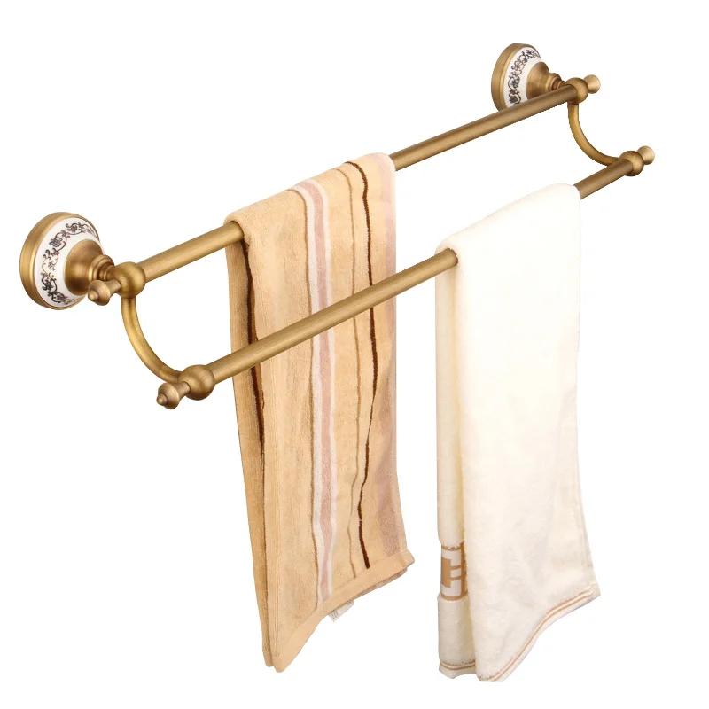 Bronze Bathroom Hardware Antique Bathroom shelf Towel Rack Toilet Brush Holder Towel Shelf Rail Bar Shower Soap Dish Holder