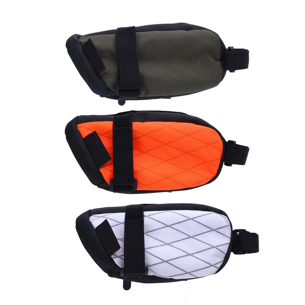 Bike Saddle Bag 1.3L Capacity Rainproof Hard Wearing Cycling Under Seat Pouch for Mountain Road Bike