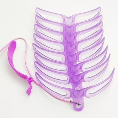 Choyu - Set von 8: PVC Augenbrauen Make-up Schablone