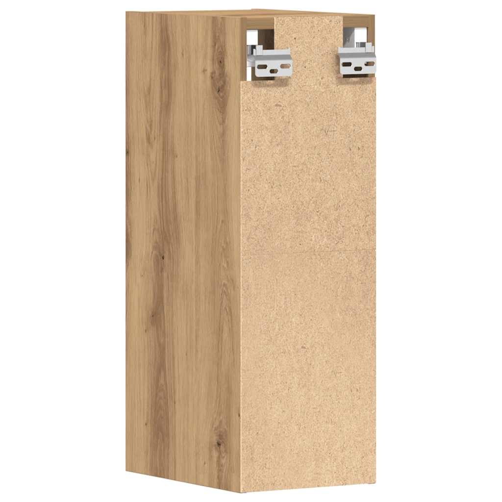 Riga Wall Mounted Cabinet in Artisan Oak Finish 20 x 29.5 x 60 cm Particleboard