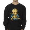Guardians Of The Galaxy Boys Groot Flowers Sweatshirt
