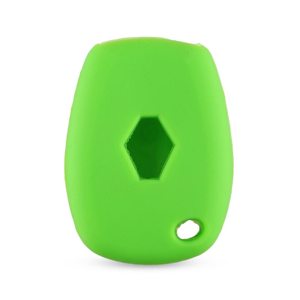 thumbnail: TOOMUME Sleutelhoes TPU Voor Renault, Smart En Meer - Beschermhoes Met Gouden/zilveren Rand