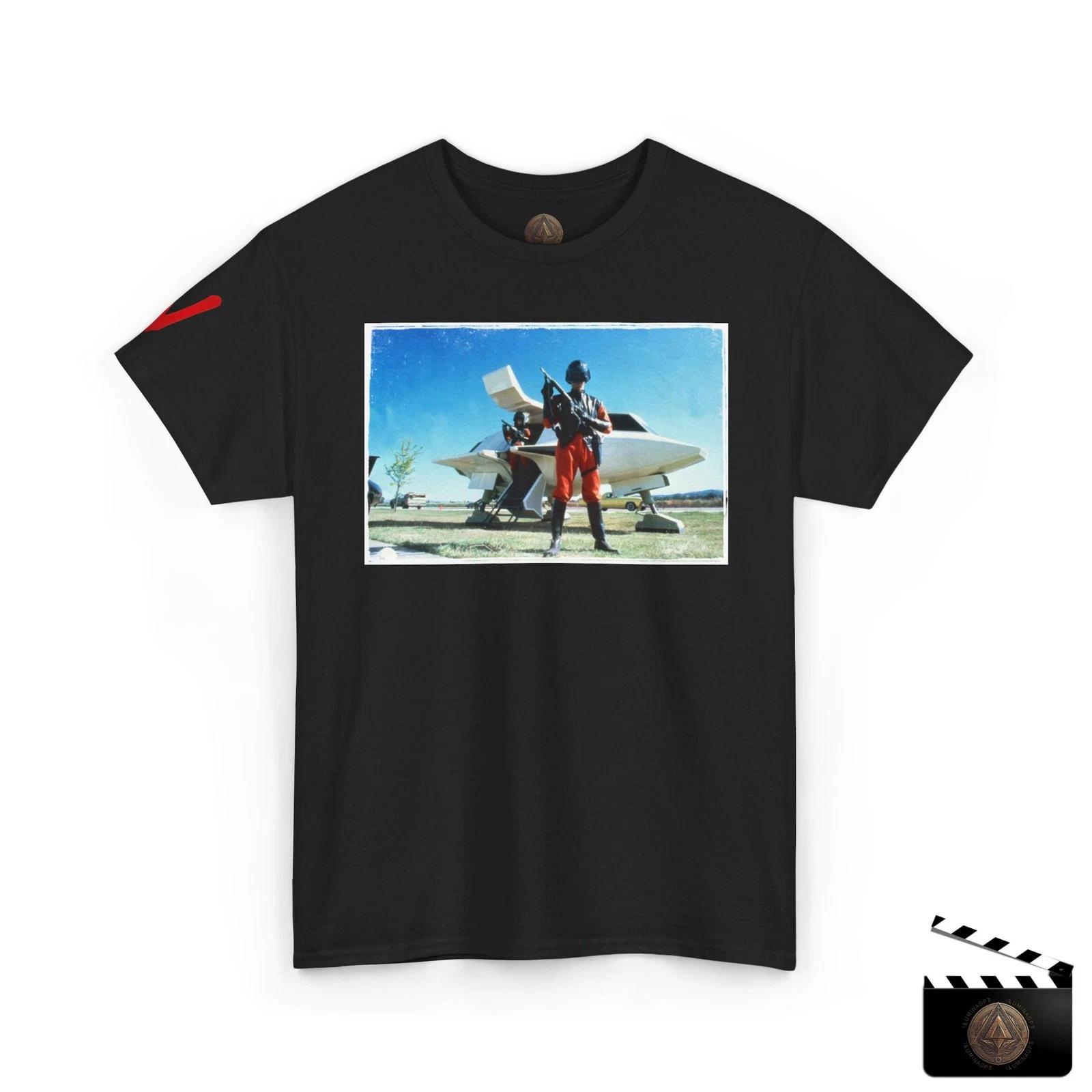 

V Visitors TV Series Retro T shirt For Men & Women, Alien Invasion Sci-Fi Tee XL