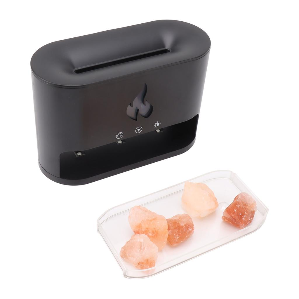 250ml Flame Air Diffuser Humidifier 7 Colors Flame Aromatherapy Diffuser for Home Use Office Use Gift