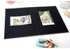Korean Handmade Cowhide Eiffel Tower A4 Retro Photo Album 