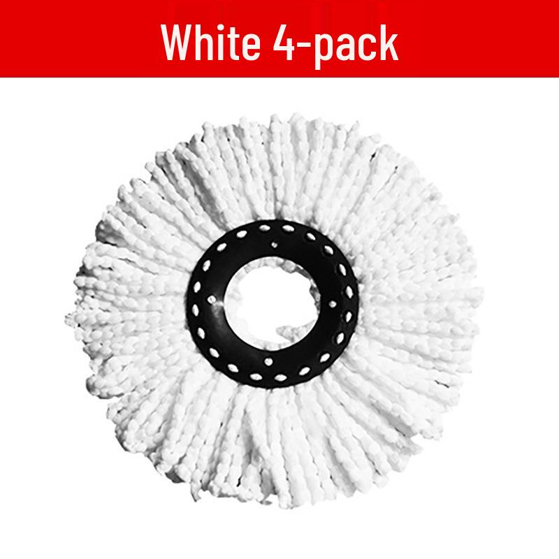 Rotating Mop with Universal Cotton Head Replacement for Household Use