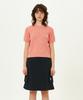KODAK Cable Short Sleeve Knit Women'S Pink
