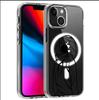 Motorcycle Back View Magnetic Case for iPhone 15/16/17 Pro Max - Transparent Full Coverage