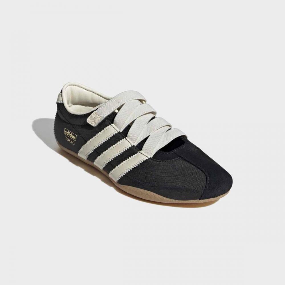 adidas Women Mary Jane Casual Sneakers Low Cut Black Jr4790