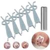 3/5pcHeart Shaped Cat Eye Magnet Y-shape Cat Eye Nail Magnet Set Love Pattern Magnet Suitable For DIYGel Polishing Magnetic Tool