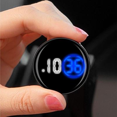 Elektronische Auto-Innenuhr mit Clip, Fahrzeuguhr, neue elektronische Uhr, Autozubehör