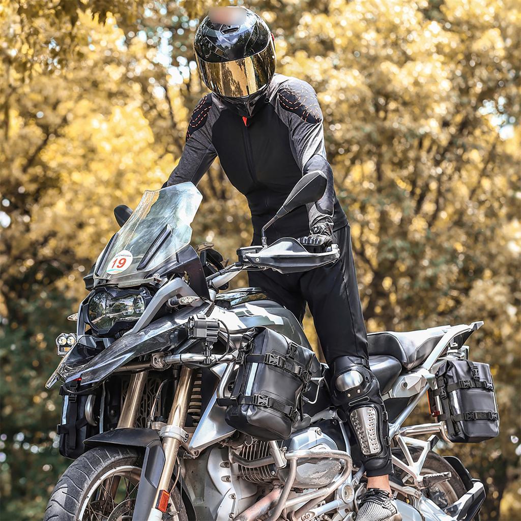Motorcycle Bumpers Bag Waterproof 5L Motorcycle Side Frame Bag Motorcycle CrashBar Bag   Motorcycle Riding Tools Storage Bag Motorcycle Access