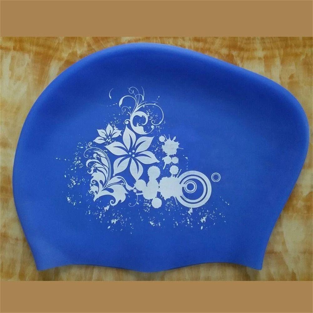 Hair Protection Free Size Waterproof Silicone Swimming Cap Diving Pool Hat Swim Caps Swimming Hat