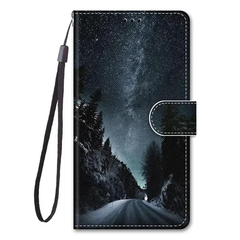 

Чехол-книжка с подставкой для Funda Samsung Galaxy A17 5G Чехол для Coque Samsung A17 5G SM-A176B Чехол для телефона с рисунком животного-кошки Samsung A17 5G