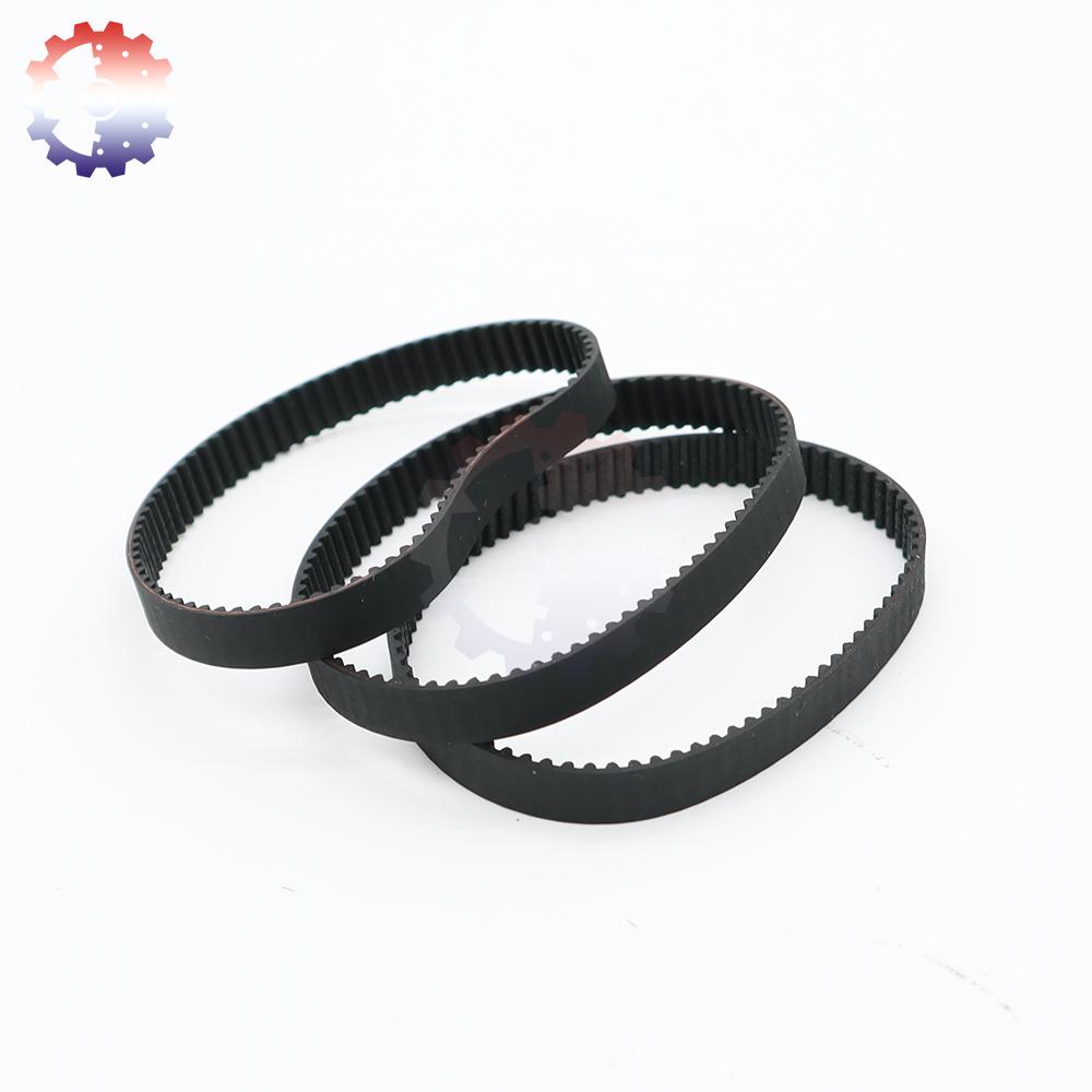 HTD 2M Drive Toothed Belt 2M Timing Belt Width 4 6 10 15mm Belt Length 118mm to 376mm 142mm HTD2M Closed Loop Rubber Timing Belt