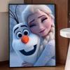 Disney Diamond Art Painting Kit – Elsa Olaf Sparkling Scene Craft, Home Wall Decor, Handmade Gift