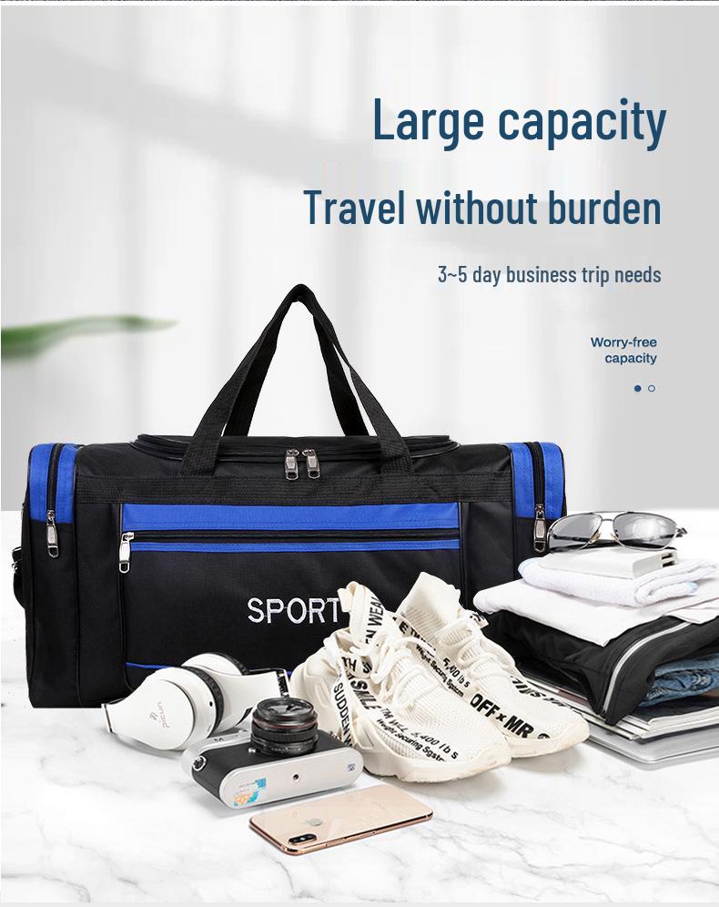 Large-Capacity Travel & Commuter Bag: Shoulder Messenger, Sports, Fitness & Business Trip Bag