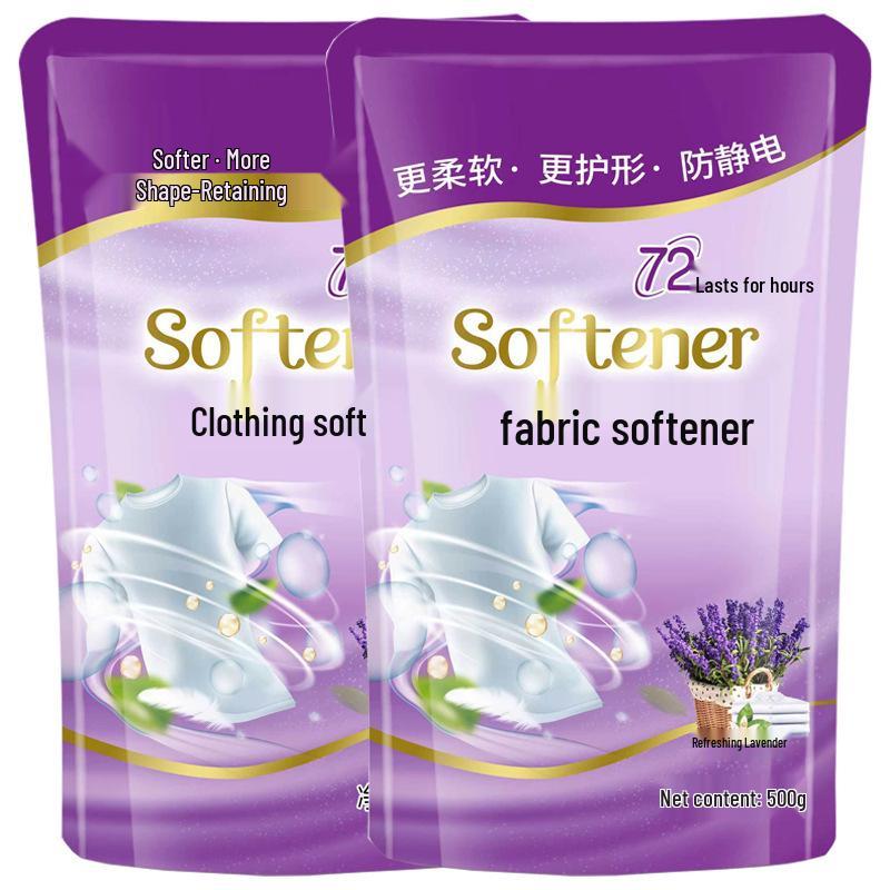 8 Jin Lavender Fabric Softener: Shape Retention, Anti-static, Color Protection, Wrinkle Removal, Long-lasting Fragrance