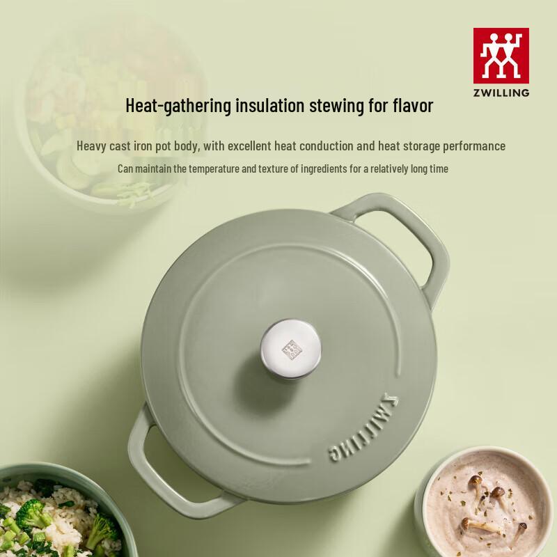 ZWILLING Enamel Cast Iron Soup & Stew Pot