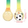 Winner Medal Kickball Medals Award With Neck Ribbon For Winner Reward Sports Metals Football Basketball Volleyball Prizes
