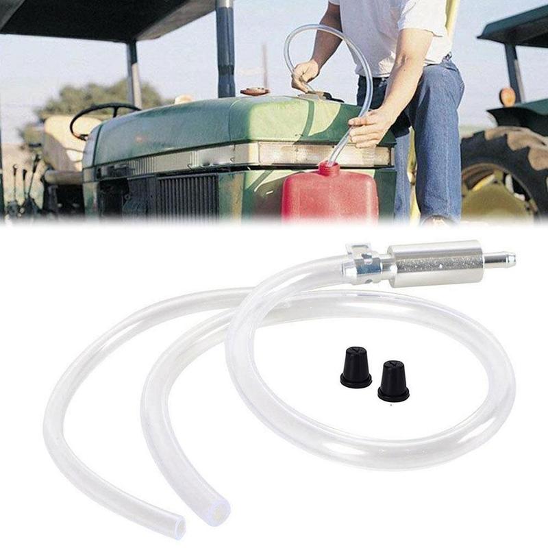 Car Motorcycle Clutch Brake Bleeder Hose Kit With One-Way Non-Return Check Valve Valve Oil Extraction Pipe Car Accessories