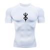 Y2K Compression T Shirt Men Fitness Gym Sport Running Short Sleeve T-Shirt Quick Dry Tops Tee