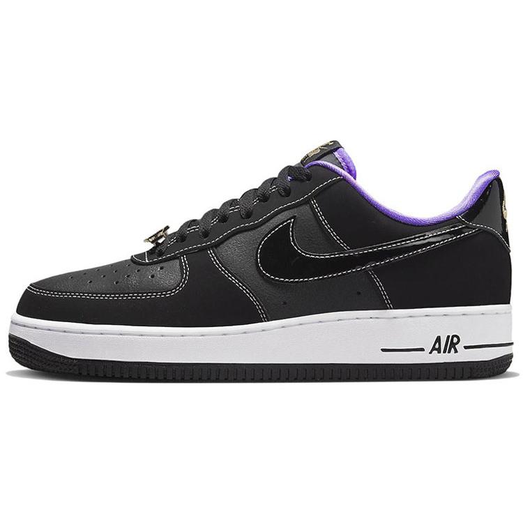 New Nike Air Force 1 Low '07 LV8 World Champ Black Purple DR9866-001